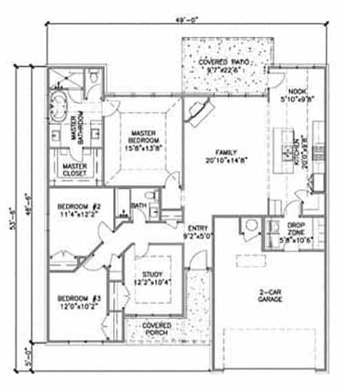 Anaheim Floor Plan First Floor