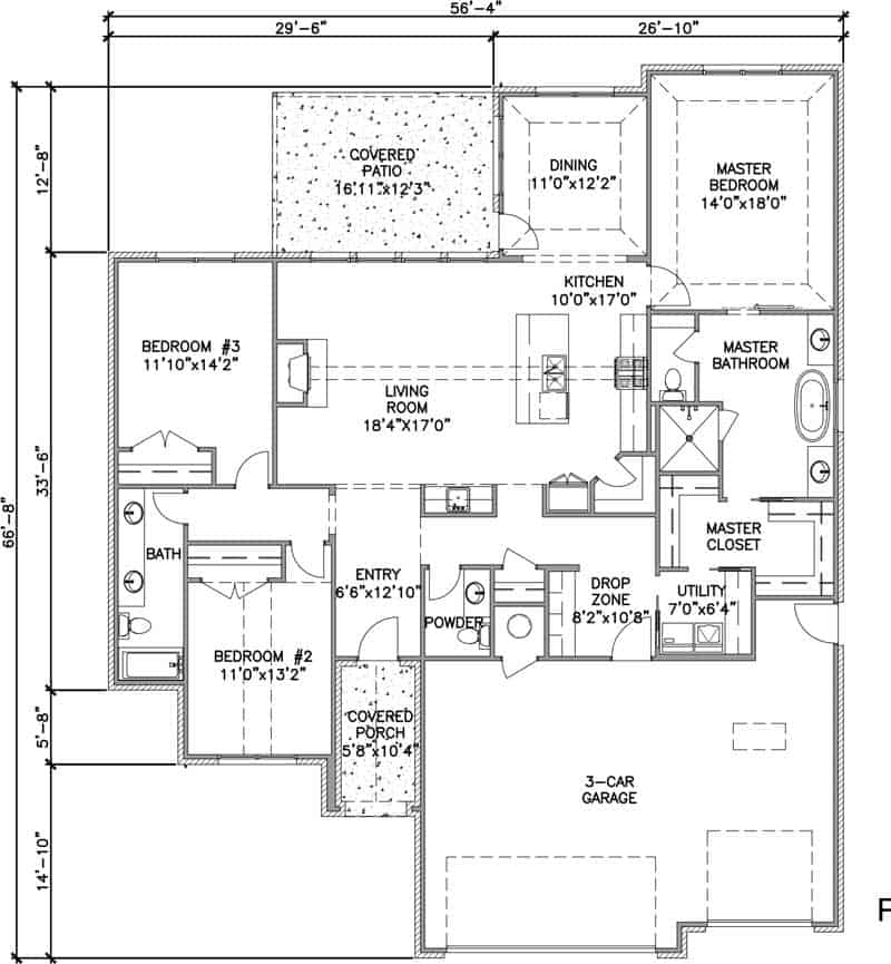 Montrose Floor Plan First Floor