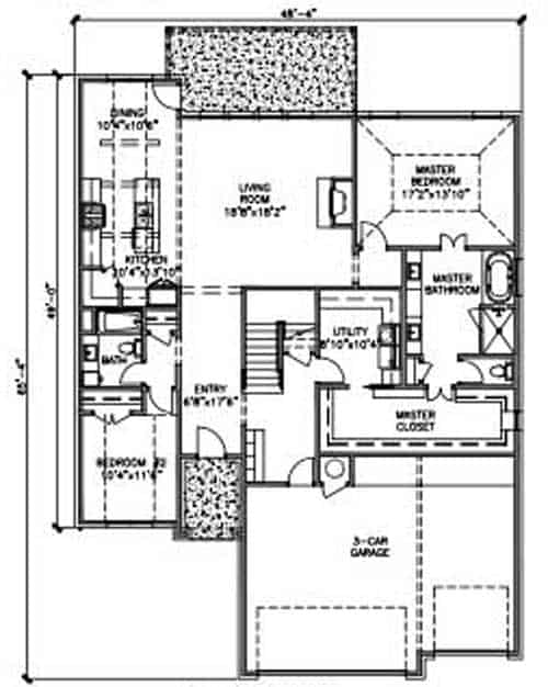 Tucson Floor Plan First Floor